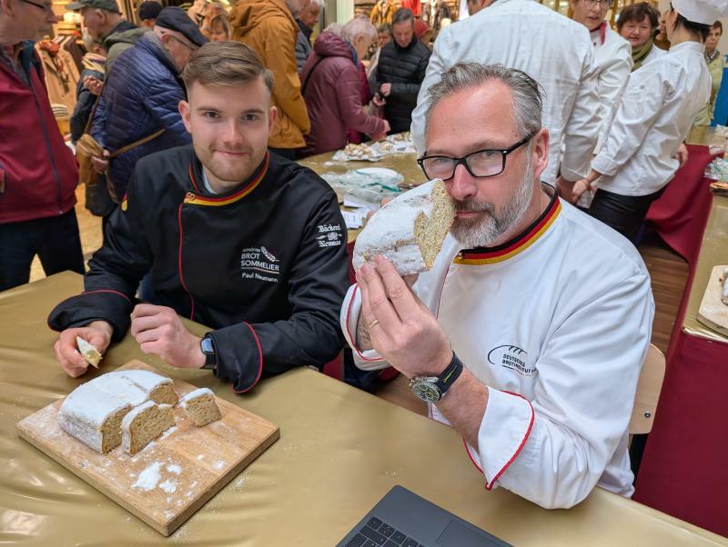 Stollen in Bautzen unter der Lupe