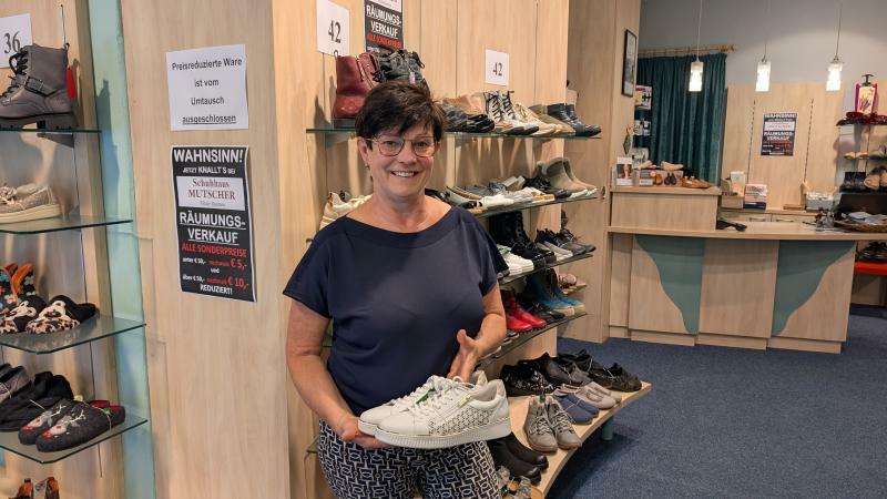 Schuhhaus Mutscher schließt
sein Geschäft in Bautzen
