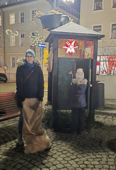 Wichtelautomat in Kamenz wieder in Betrieb