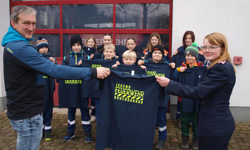 Stoff spendet Teamgeist