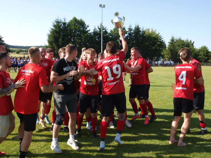 Pokalsieg krönt die Saison des LSV Friedersdorf