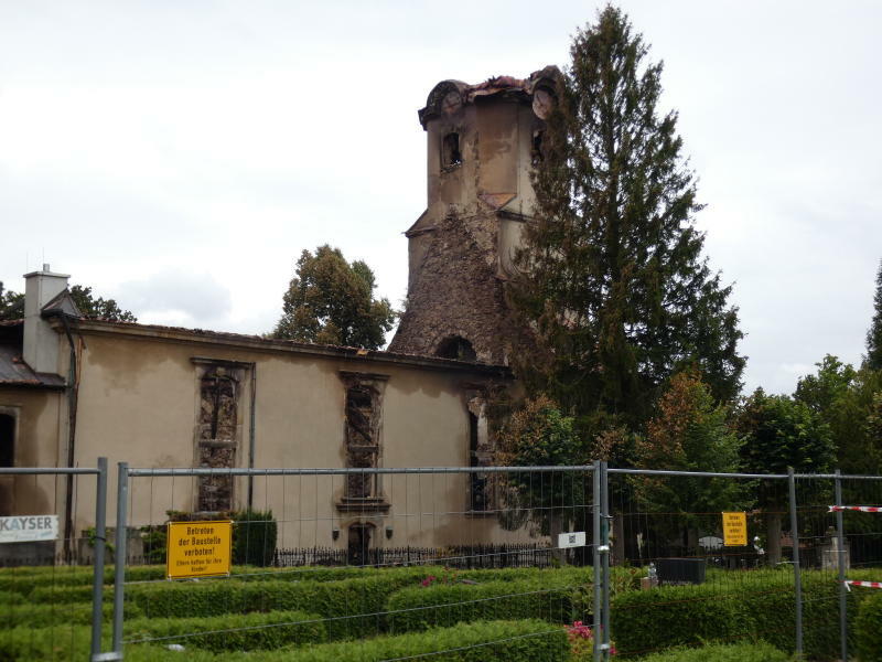 Abgebrannte Kirche Großröhrsdorf: Das ist der aktuelle Stand