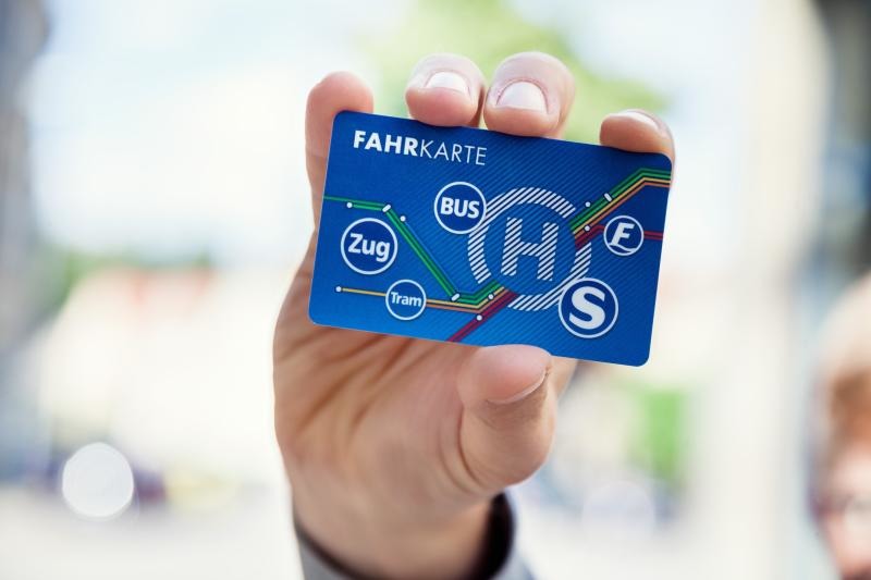 Fahrkarte jetzt digital auf Chip