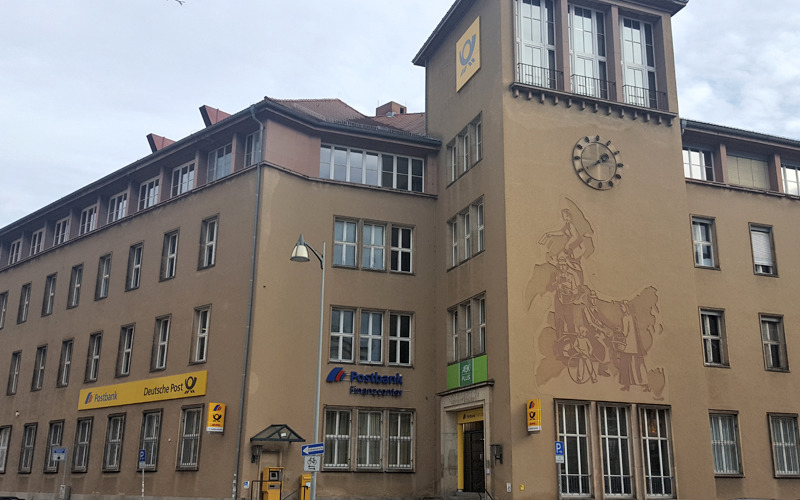 Kurzzeitige Schließung des Postbank Finanzcenters in Bautzen