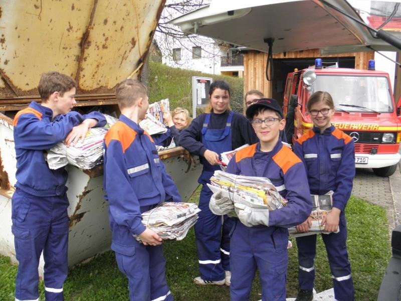 Jugendfeuerwehr geht wieder auf Sammeltour