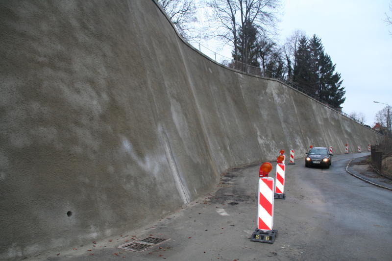 Die Bergstraße wird grundhaft ausgebaut