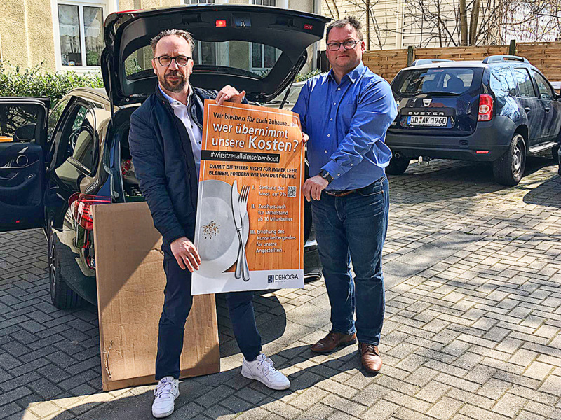 Sächsische Gastronomen starten Plakataktion