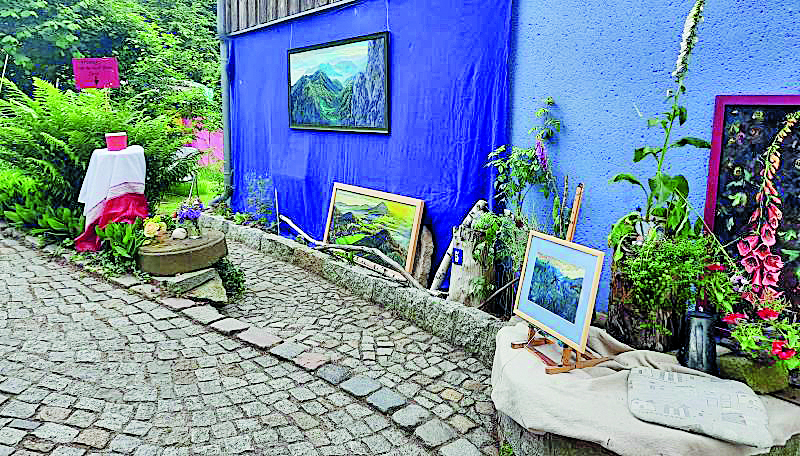 Offenes Atelier zu Pfingsten in Schmölln