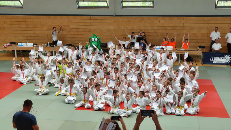 Kleine Judoka sind zu Gast in Bautzen