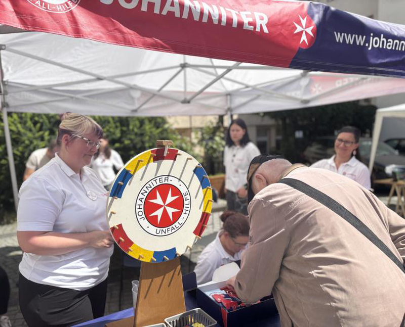 Dieses Glücksrad kann Leben retten