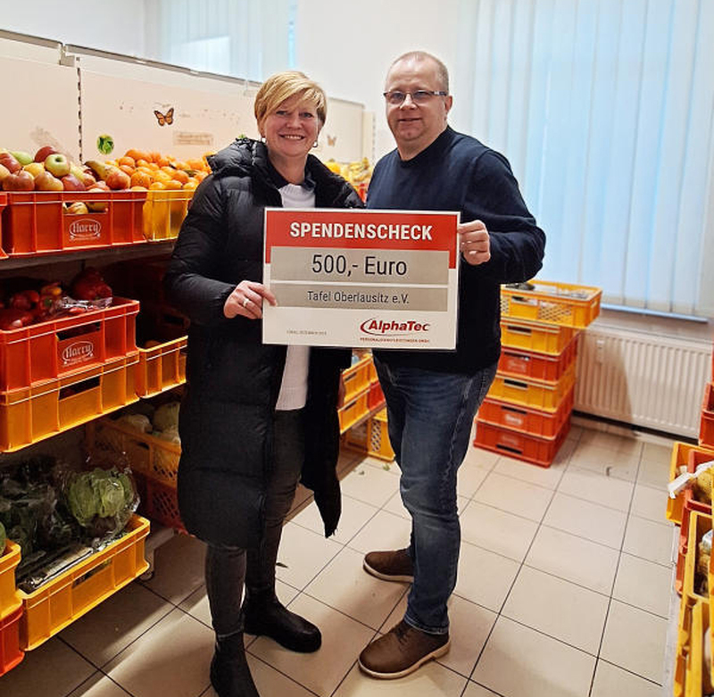 Geldspenden für die Tafeln 