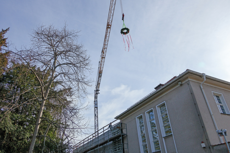 Richtfest am Lessing-Museum in Kamenz