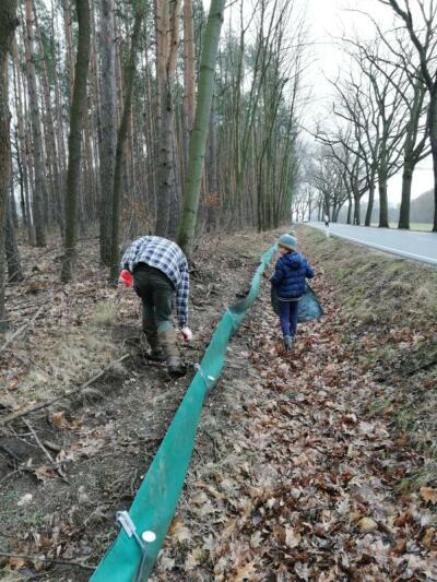 Einsatz gegen Müll in Förstgen und Umgebung