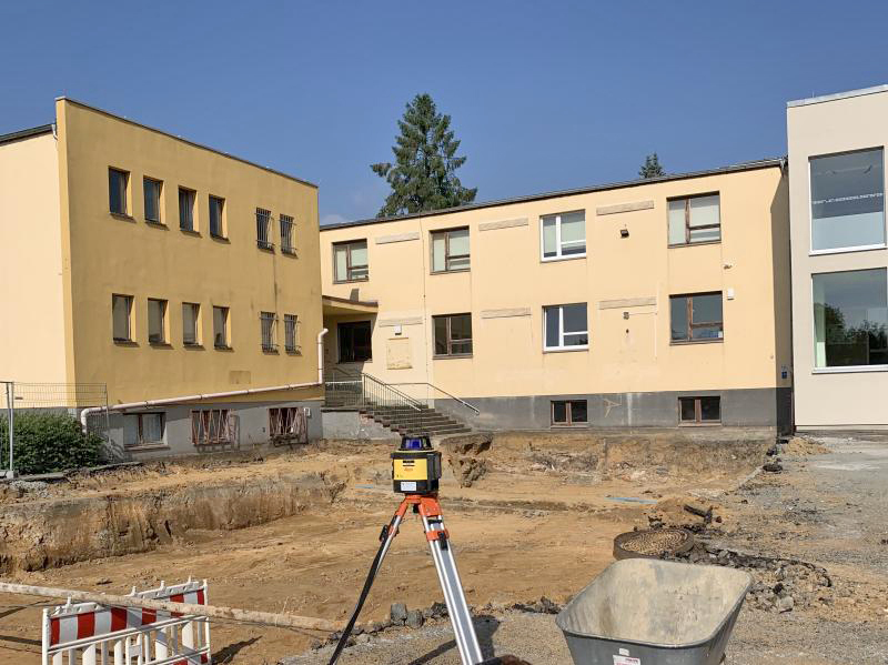Das Schulzentrum in Löbau wird neu gebaut