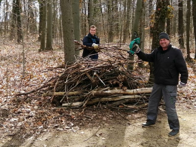 Erneuter Subbotnik im Park „Monplaisir“ in Niesky