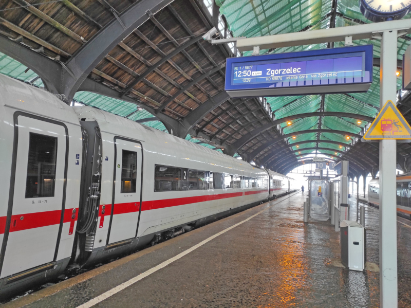 Es könnt’ so schön sein auf dem Bahnhof Görlitz