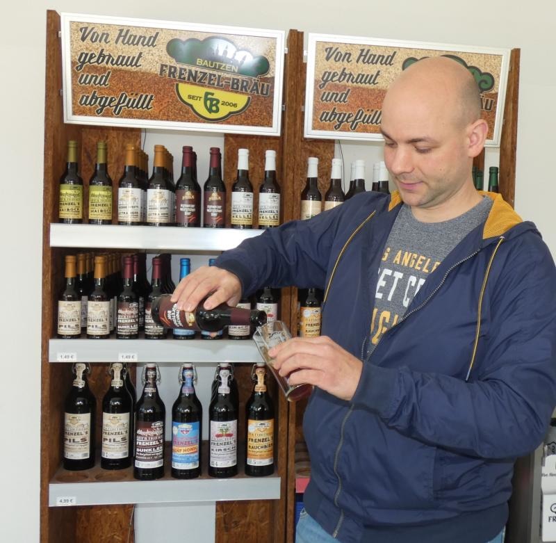 Kamenzer Würstchen aus der Flasche