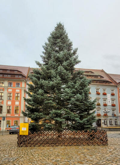 Wunschbriefkasten für den Weihnachtsmann in Bautzen