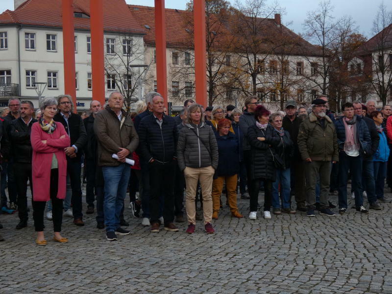 Unternehmer der Region protestieren auch in Schiebock