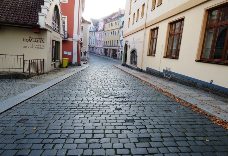 An den Fleischbänken wird gebaut