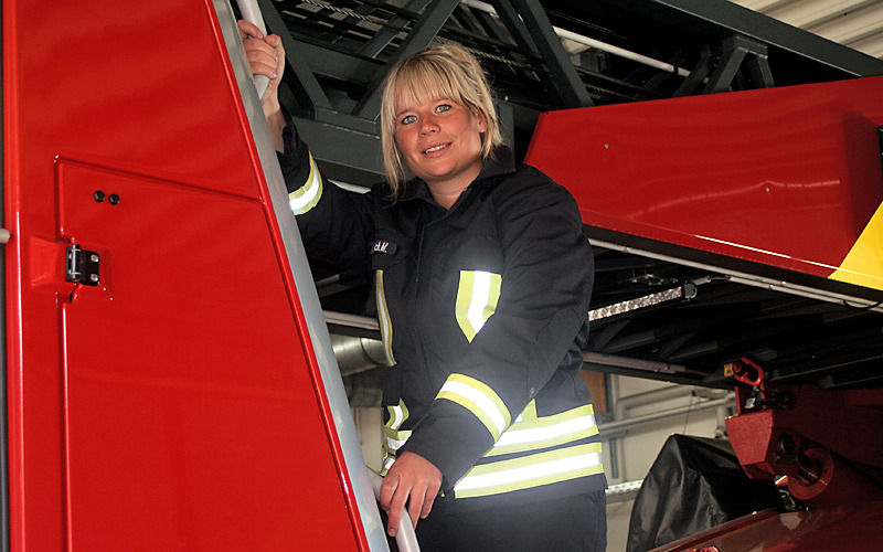 Der Traumberuf: Feuerwehrfrau