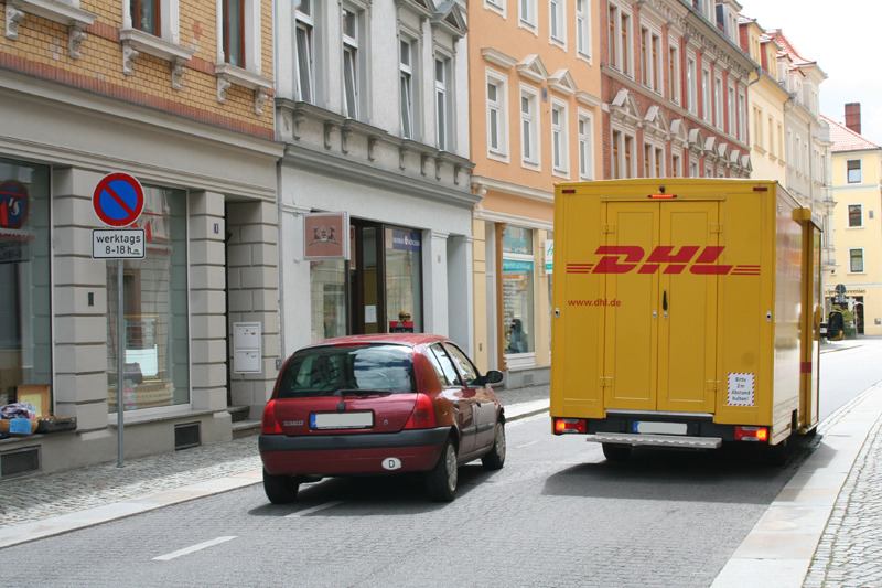 Verkehrssituation in  der Seminarstraße