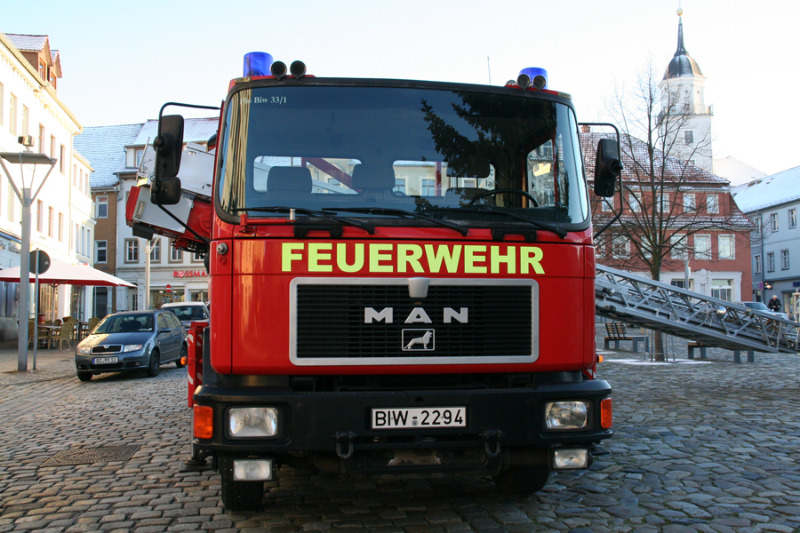 Küchenbrand in Mietwohnung 