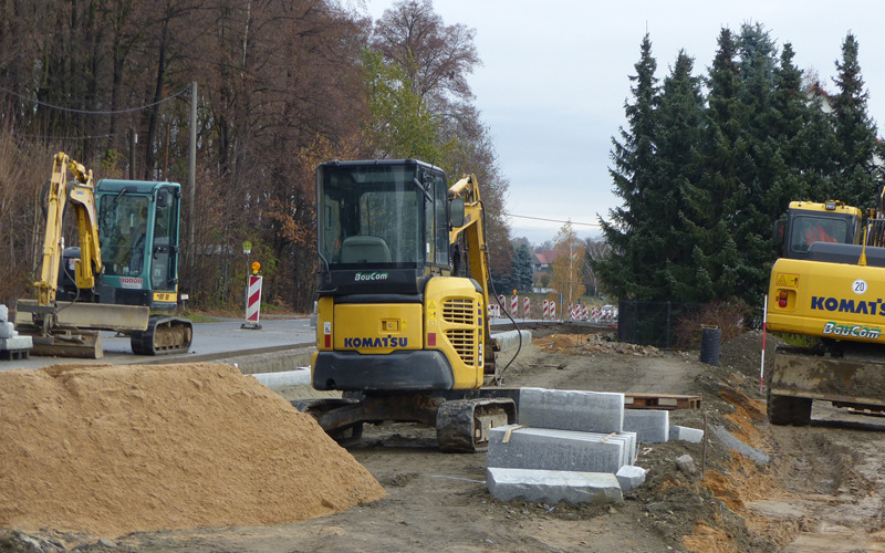 Lasuv plant Radweg westlich Goldbach an der S 111