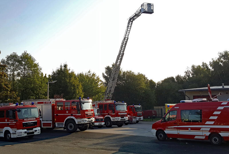 Die Feuerwehr ist ein  Paradestück der Stadt