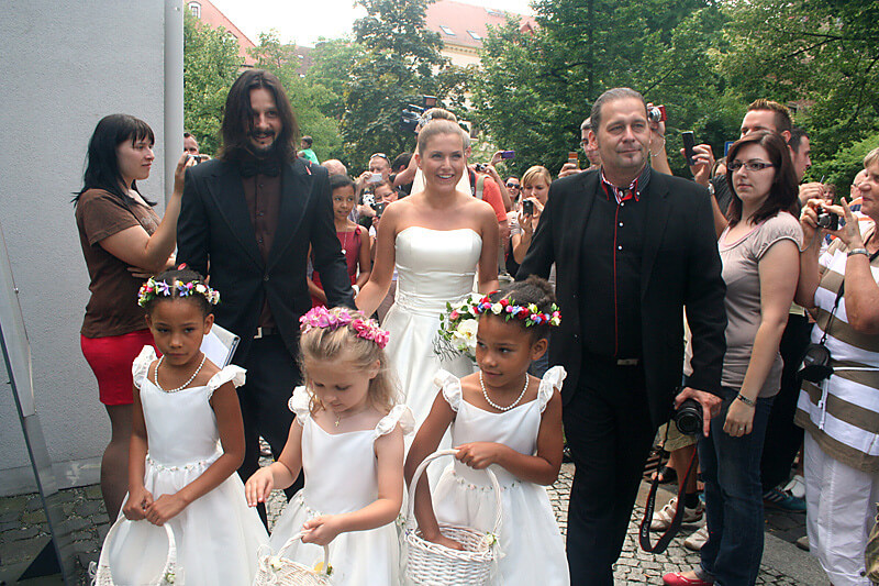 Promi-Hochzeit in der Johanniskirche