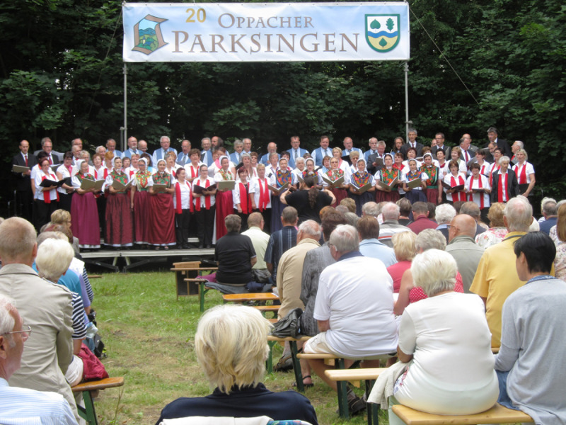  Oppacher Parksingen im Schlosspark