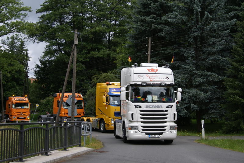 Truckertreffen  auf dem Festplatz