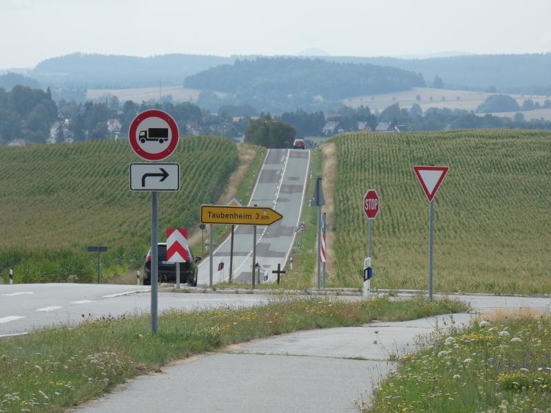 Die B 96 wird ausgebaut