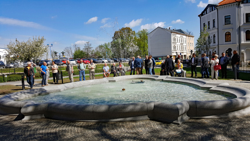 Sanierte Brunnenanlage eingeweiht