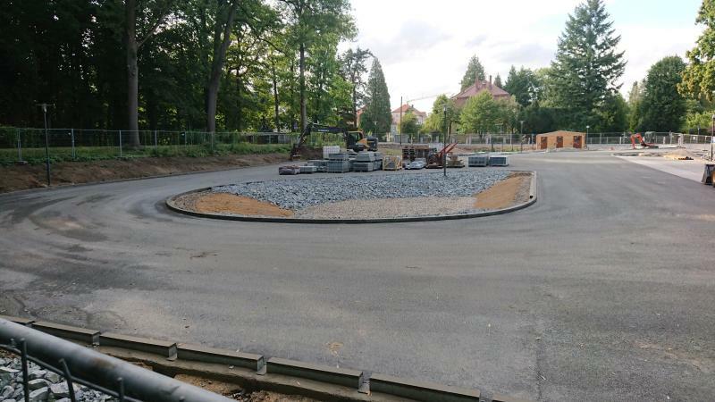 Die Stadt Herrnhut erweitert den Parkplatz 