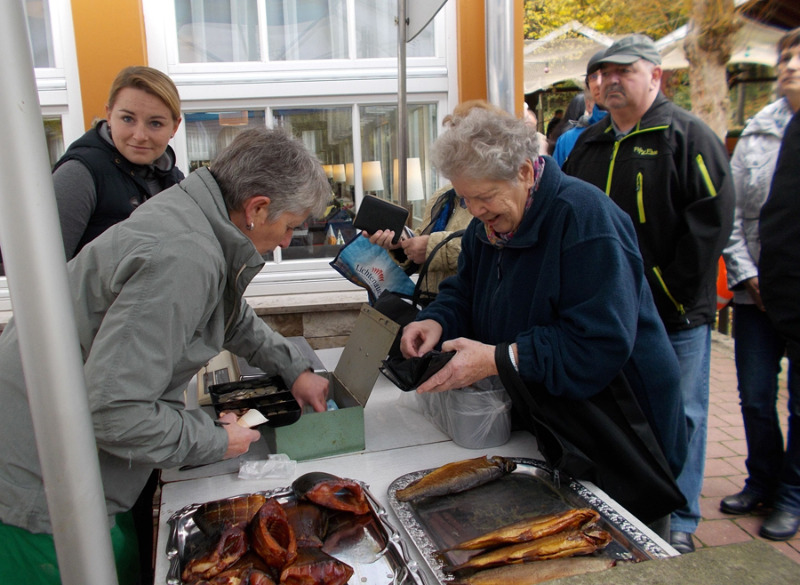 Großes Abfischen  am Gondelteich