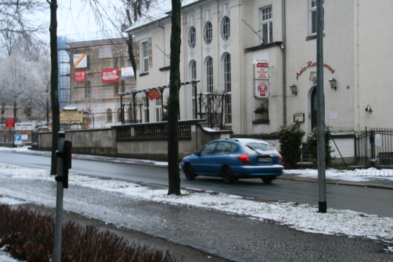 Achtung vor Straßenglätte!