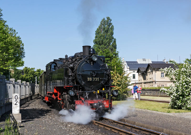 Großer Bahnhof zum Bahnhofsfest