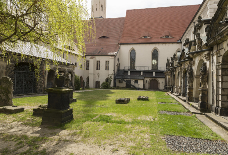 „Die Zimmerschlacht“ im Zittauer Klosterhof