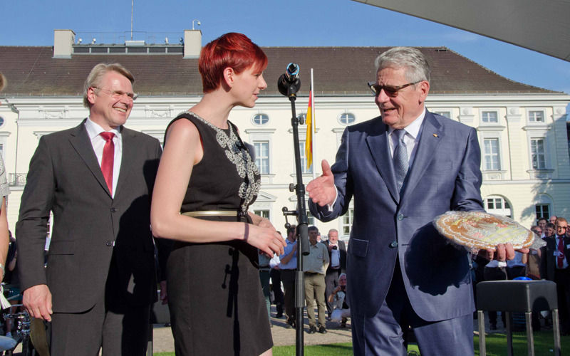 Lebkuchen für Bundespräsident