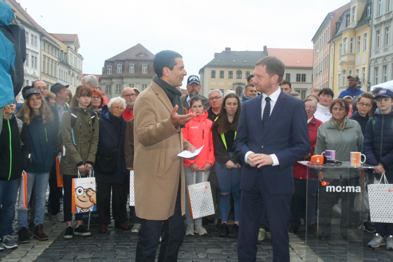 "Moma" sendete live aus Zittau