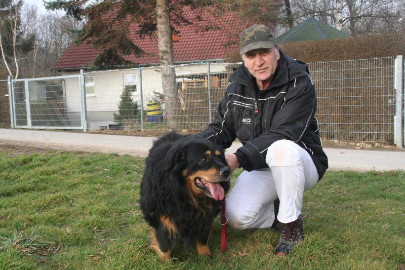 Bei Mischling Hektor purzeln jetzt die Pfunde 