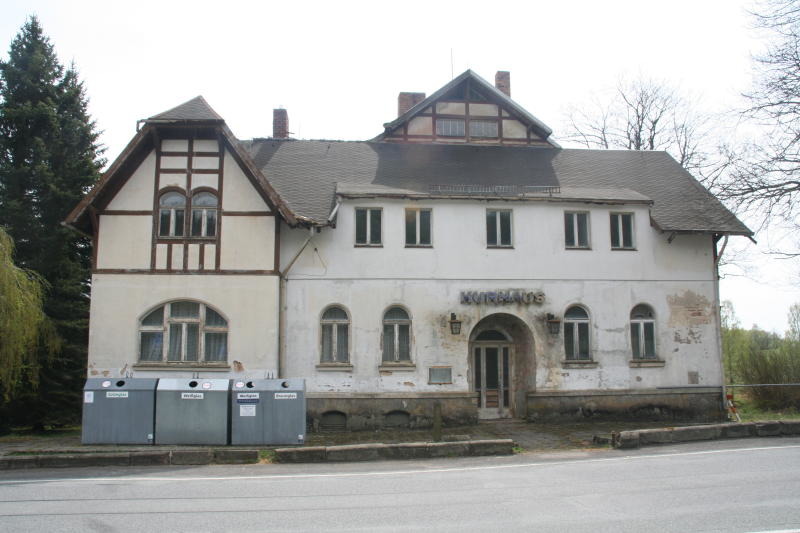 Baustart am  früheren Kurhaus 