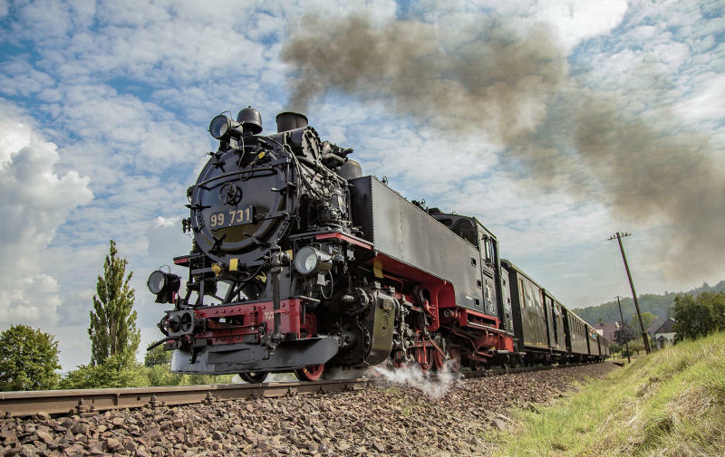 Fotograf im Dienst  der Zittauer Schmalspurbahn 