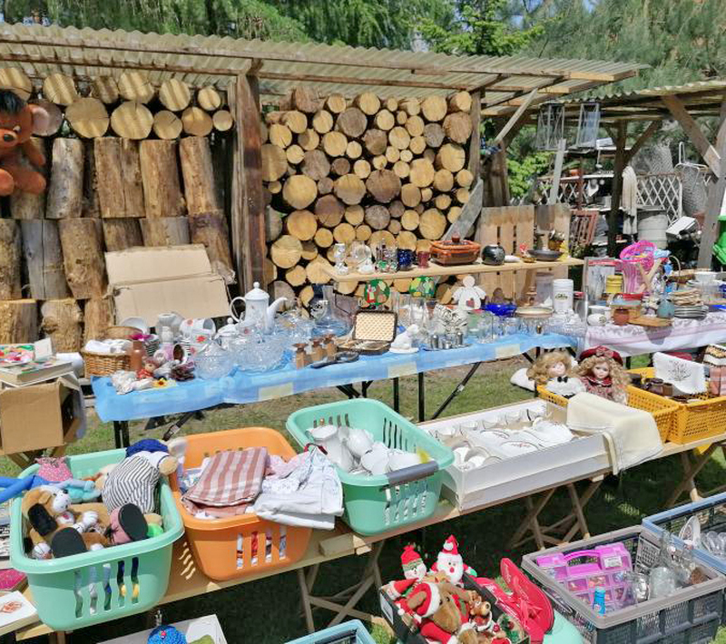 "Schatzsuche" beim Trödelmarkt in Drausendorf