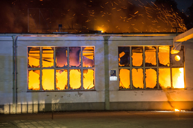 Großbrand in Pulsnitz