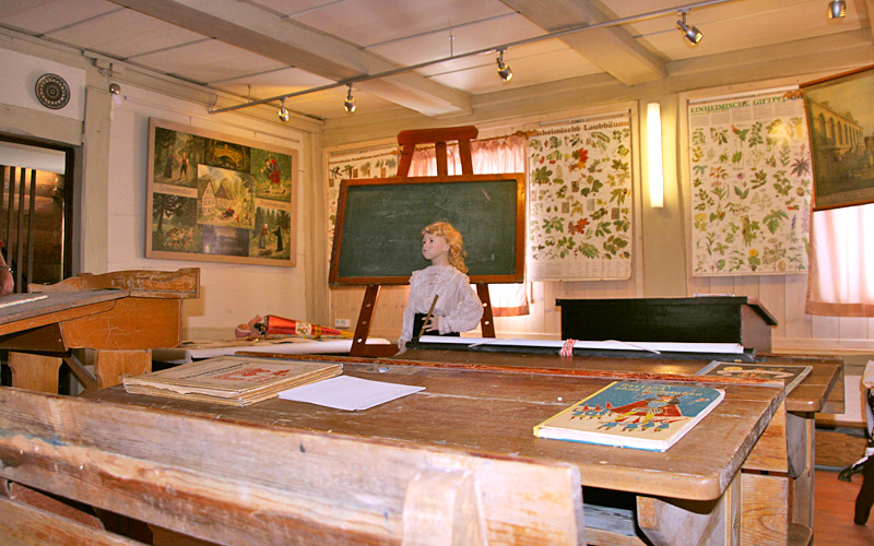 Im Museum: So war Schule früher