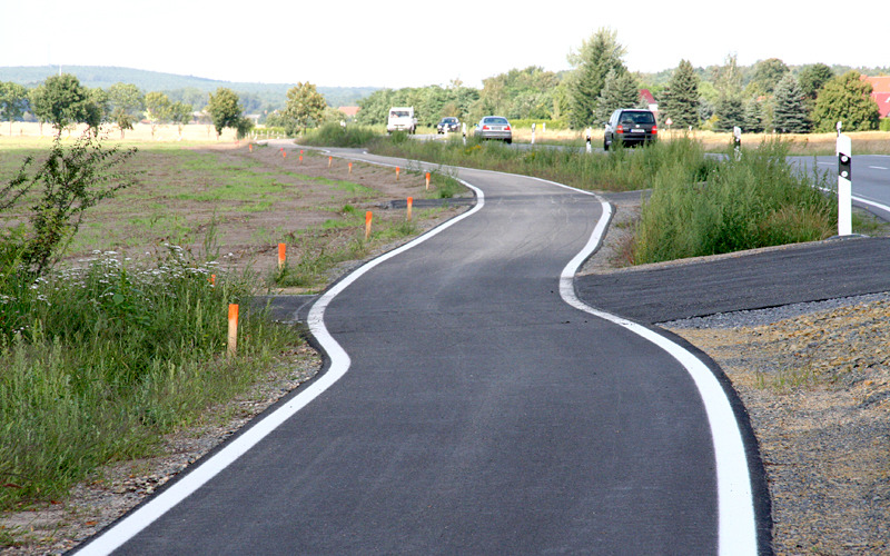 Radweg an der S 95 eröffnet