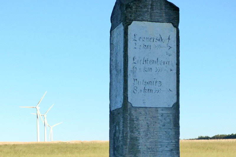 Rettung für die  alte Wegesäule