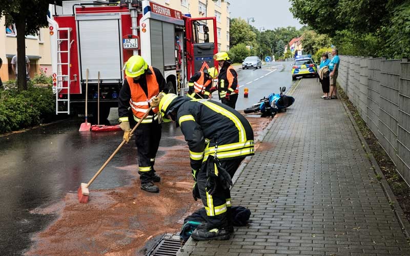 Motorradfahrer in Kamenz verletzt